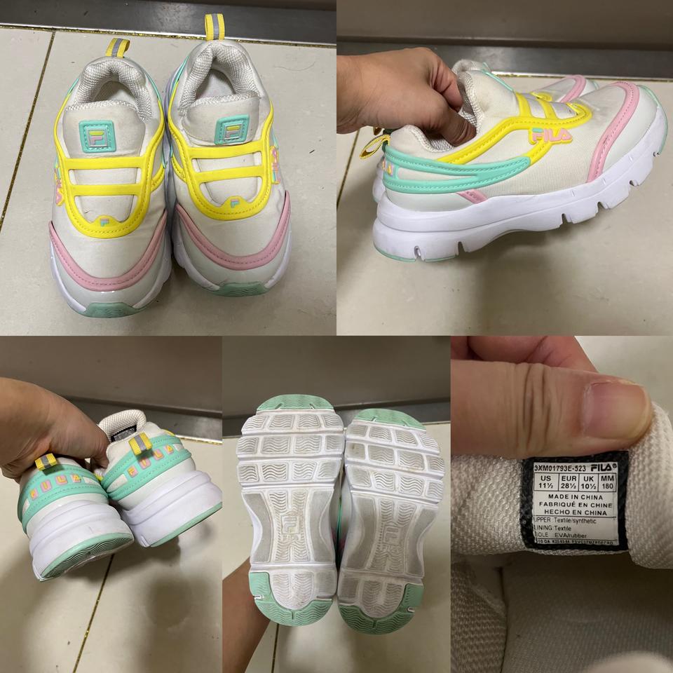 무료배송)여아 180사이즈 휠라 운동화