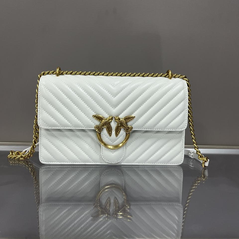 핑코PINKO 여성가방 크로스백 화이트