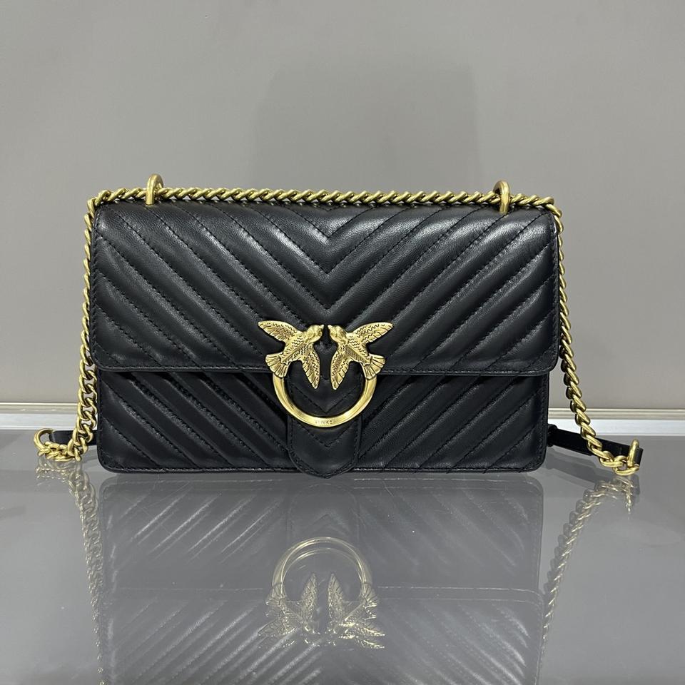 핑코PINKO 여성가방 크로스백 블랙