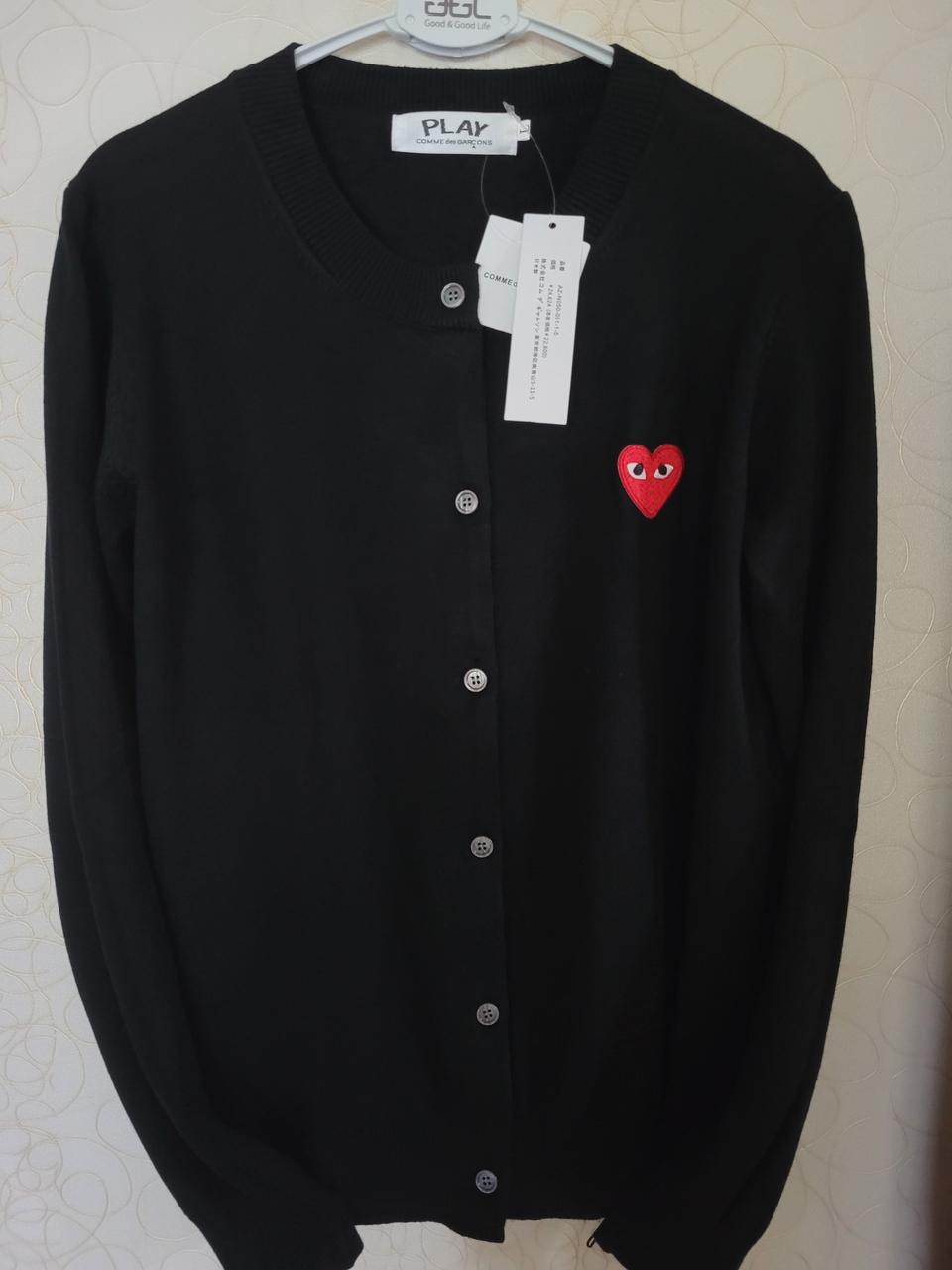 꼼데가르송 여성 가디건