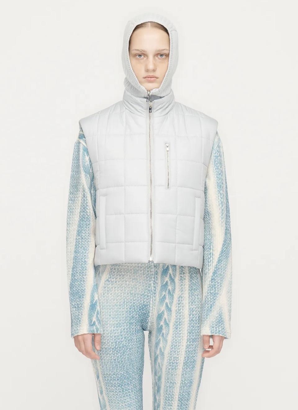 오픈와이와이 패딩조끼 새상품