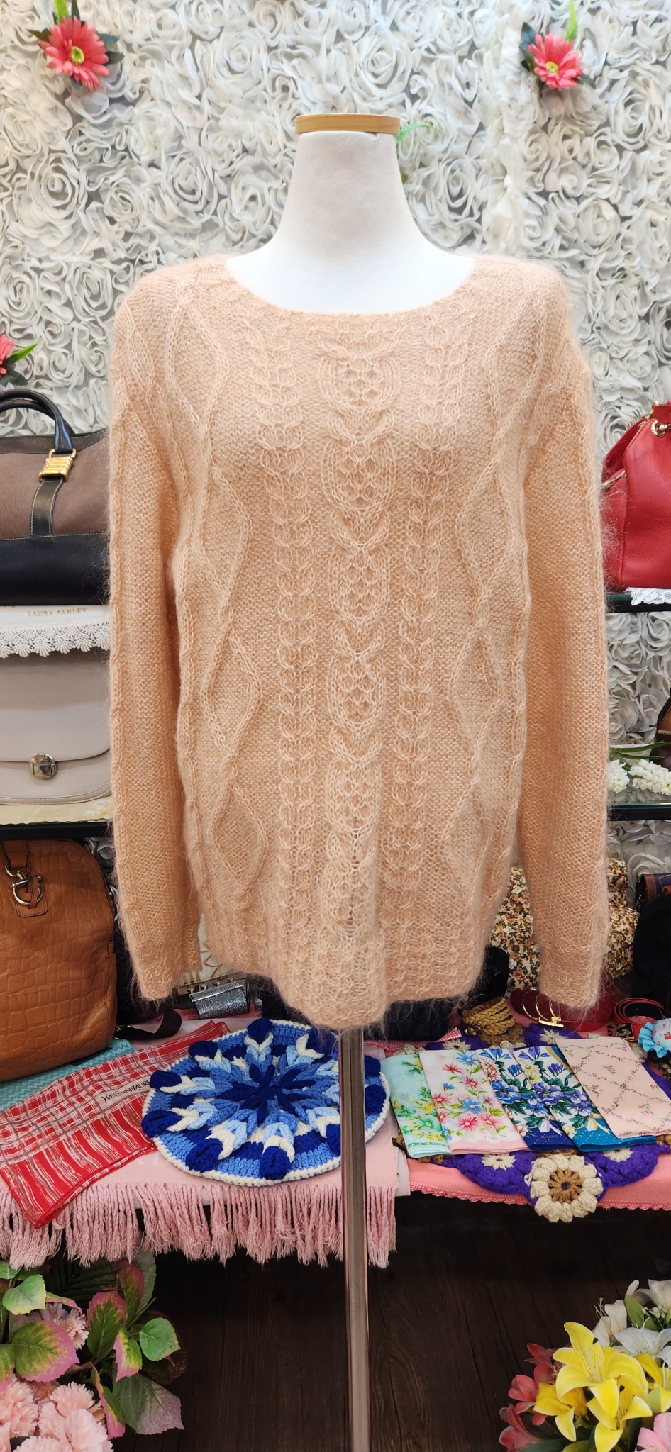 이쁜 핸드메이드 뜨개 니트(FREE)