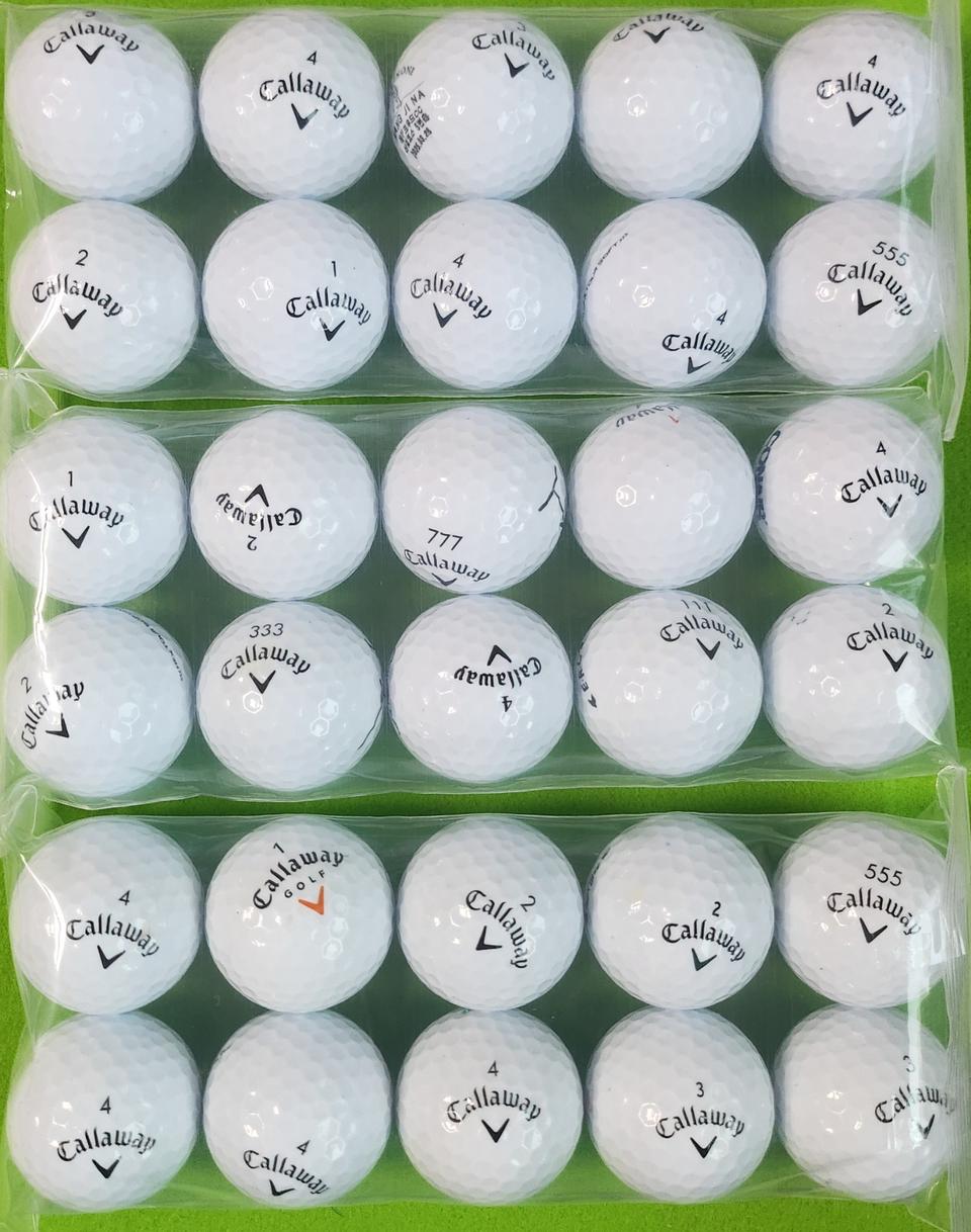 캘러웨이 3피스 A/A+급30개