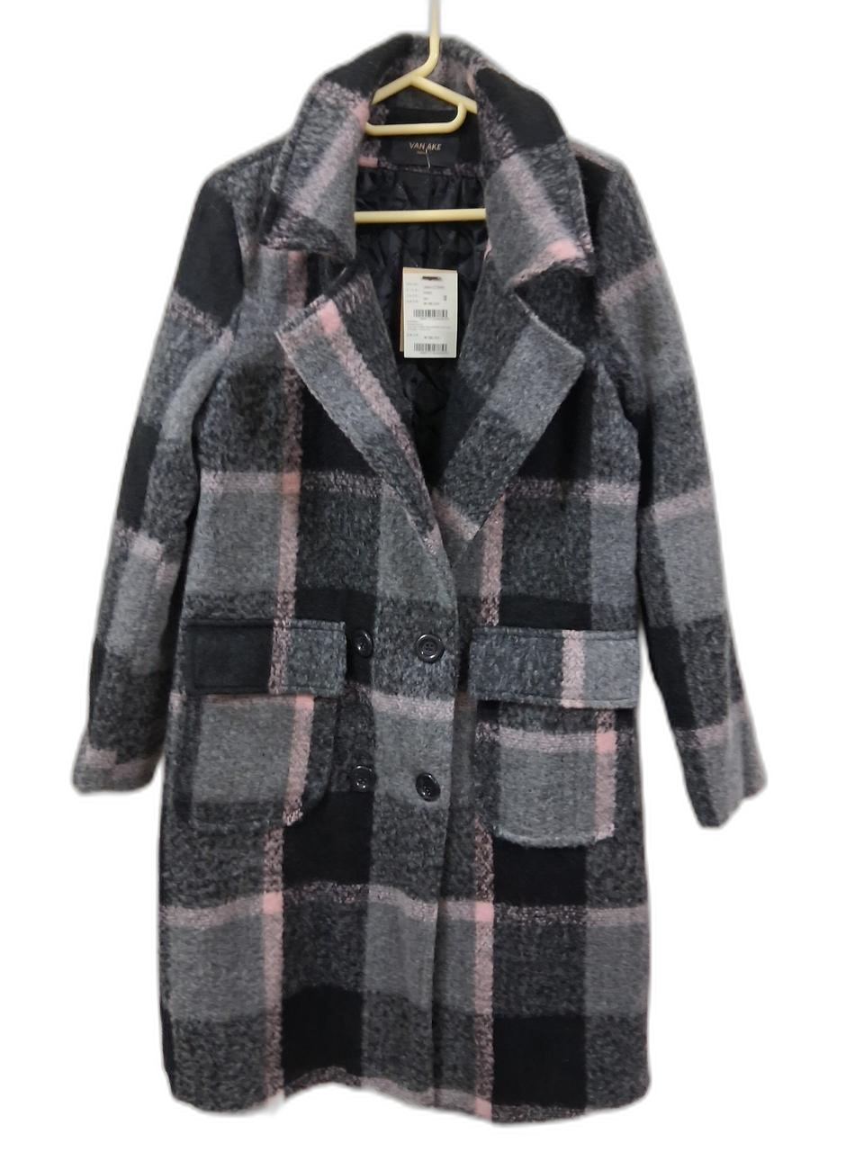 VAN AKE 체크 코트 66