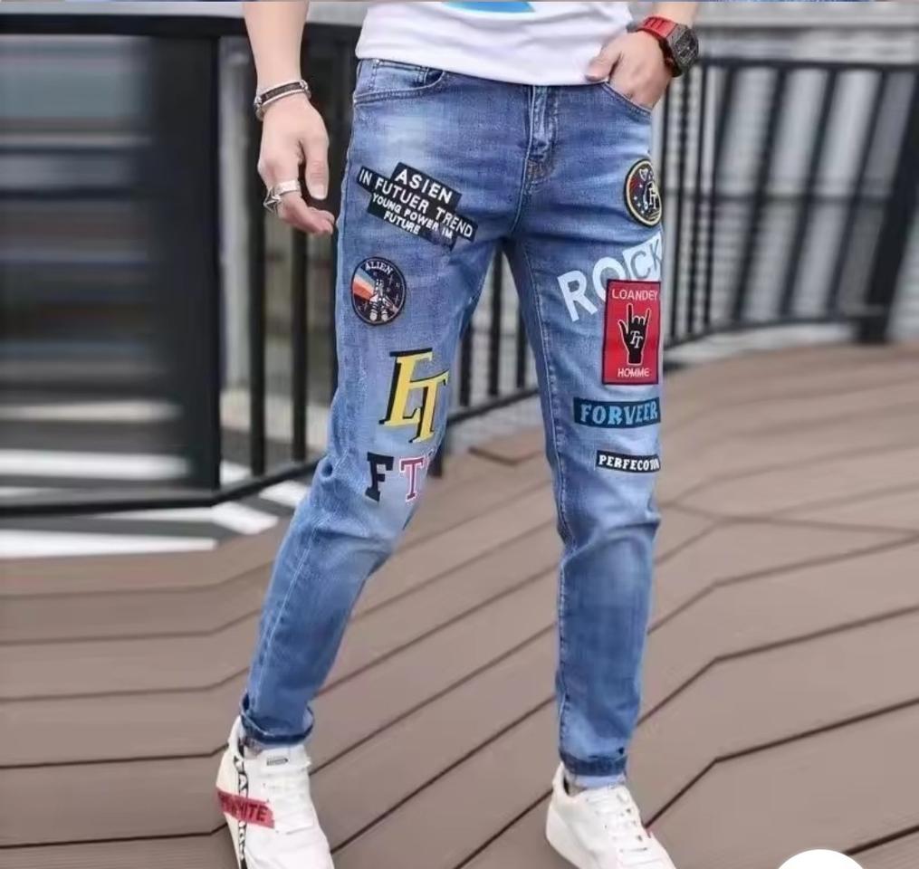 패치데님스키니슬림청비지팬츠31