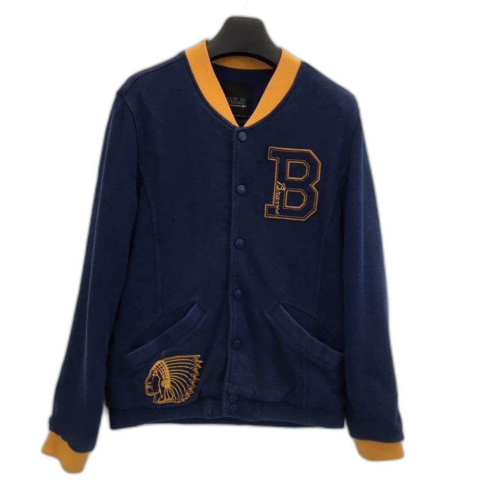 MLB 브레이브스 가먼트 스웻 바시티자켓 100 