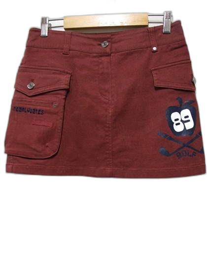 파리게이츠 면스판 치마바지 택0 허리27-28