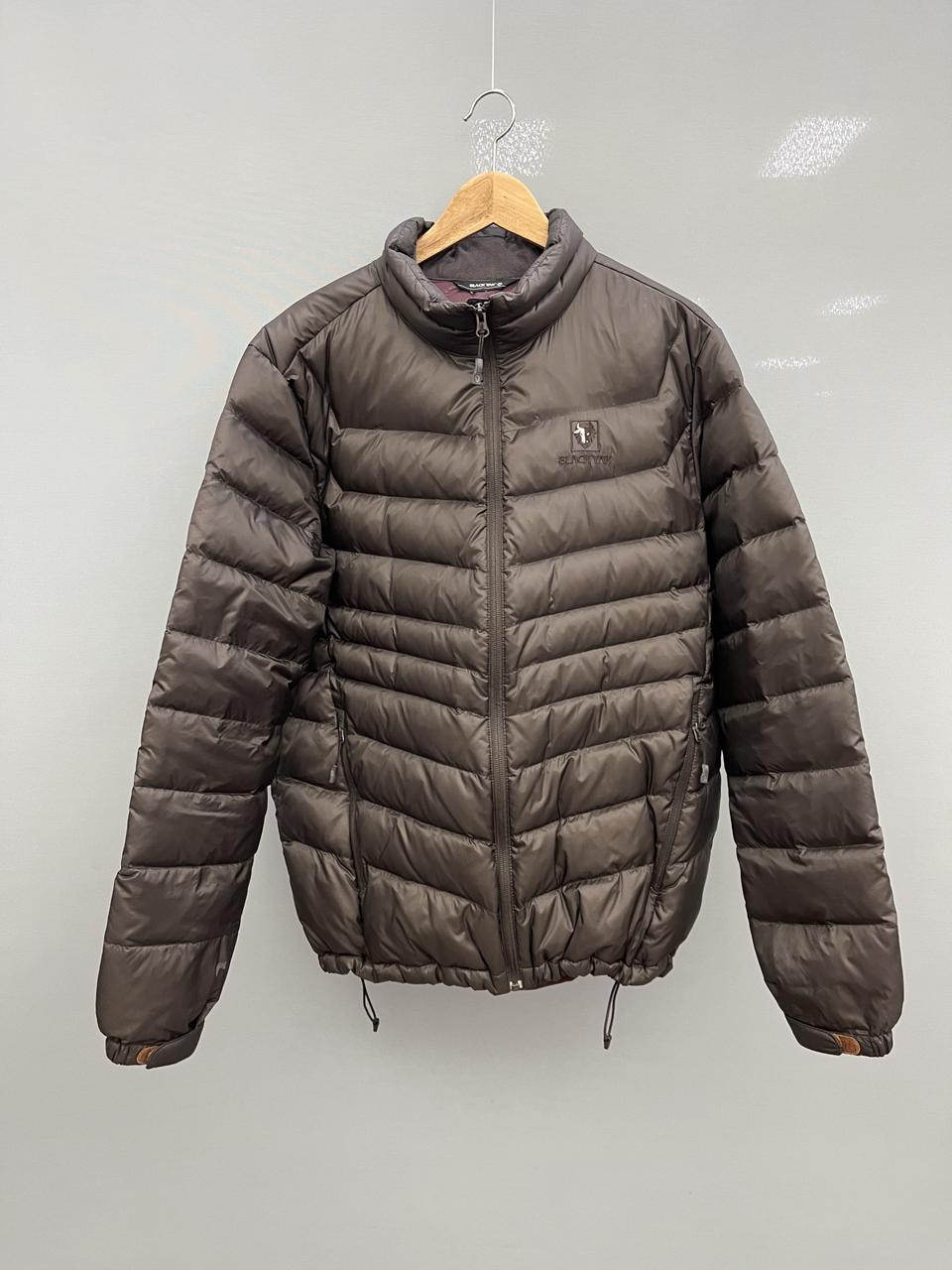 블랙야크 브라운 경량 패딩 자켓