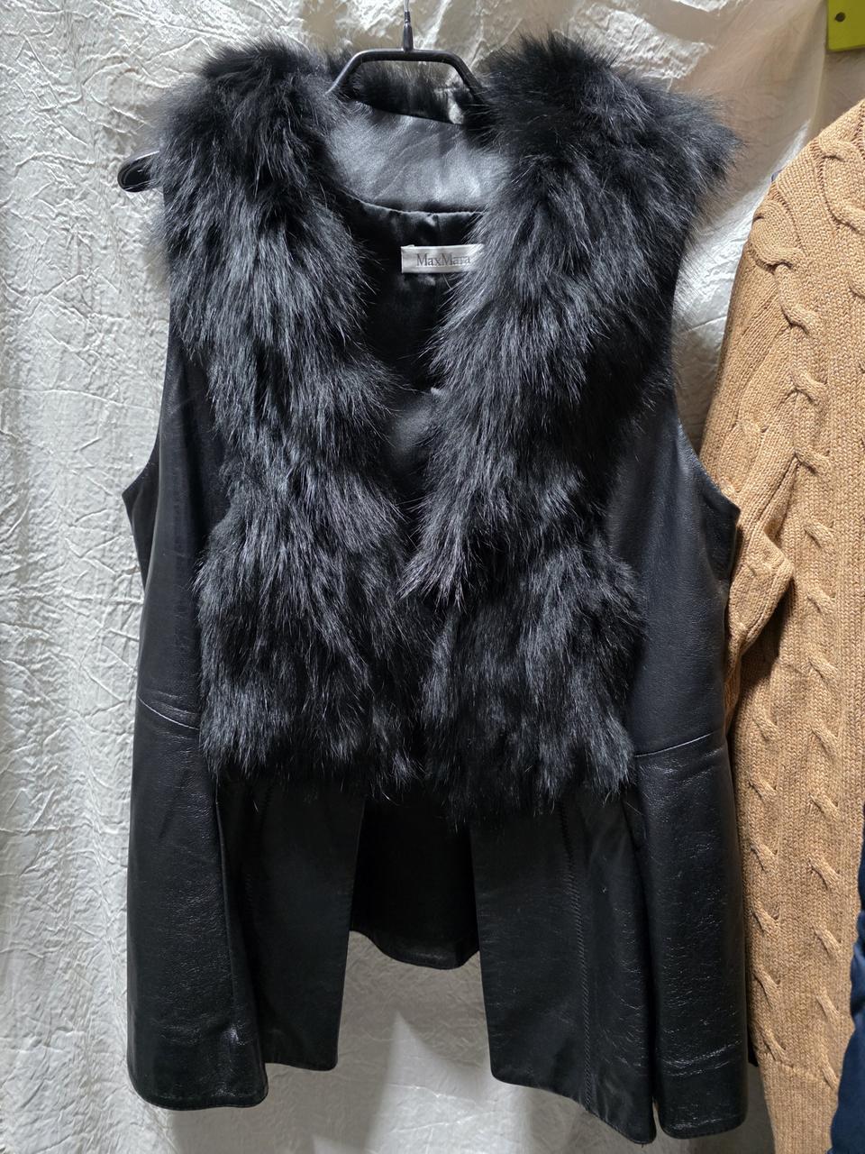 막스마라모피가죽조끼