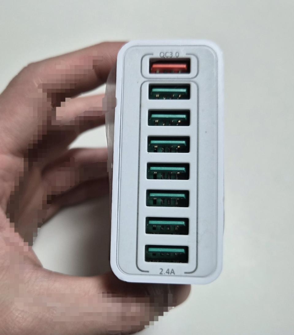QC3.0 멀티 USB 충전기 7포트 고속충전