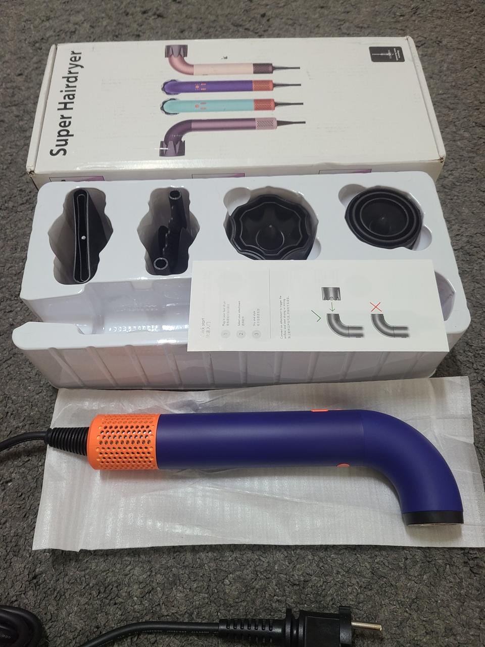 (최신형) 차이슨 슈퍼소닉 R 전문가용 드라이기 4종노즐 (새상품)