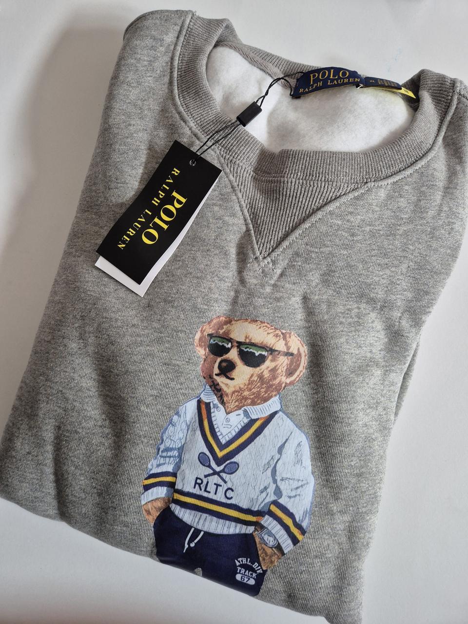 폴로 베어 맨투맨 회색 XL (새상품)