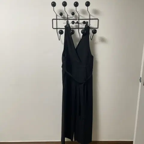 여름 조끼 벨트 점프슈트 블랙 55-66 사이즈