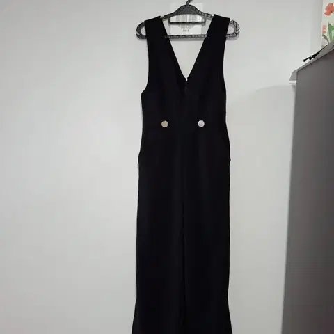 블랙 점프수트 정장 스타일