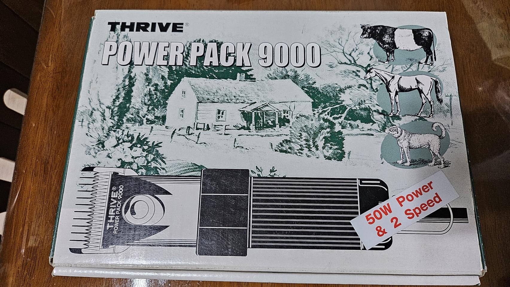 THRIVE POWER PACK 9000 이발기
