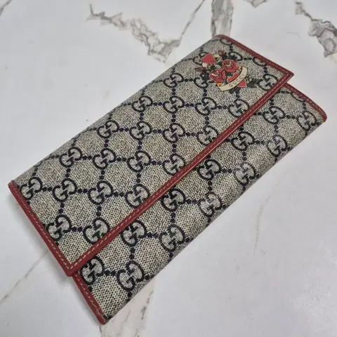 (정품) 구찌 여성 장지갑