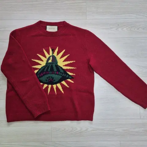 (정품) 구찌 UFO 울니트 스웨터 M