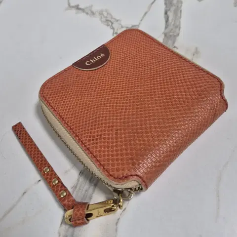 (정품) 끌로에 지퍼 단지갑