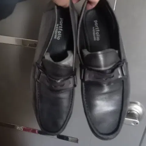 275 포트폴리오 에스콰이아 남성 로퍼 블랙