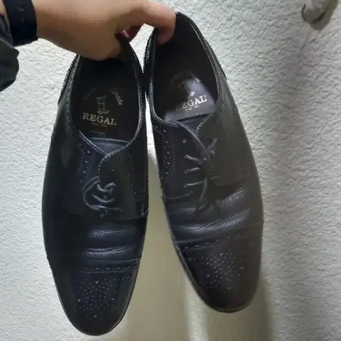 265 리갈 남성 검정색 구두
