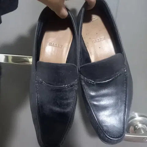 250-255 Bally 발리 블랙 남성 로퍼 7.5