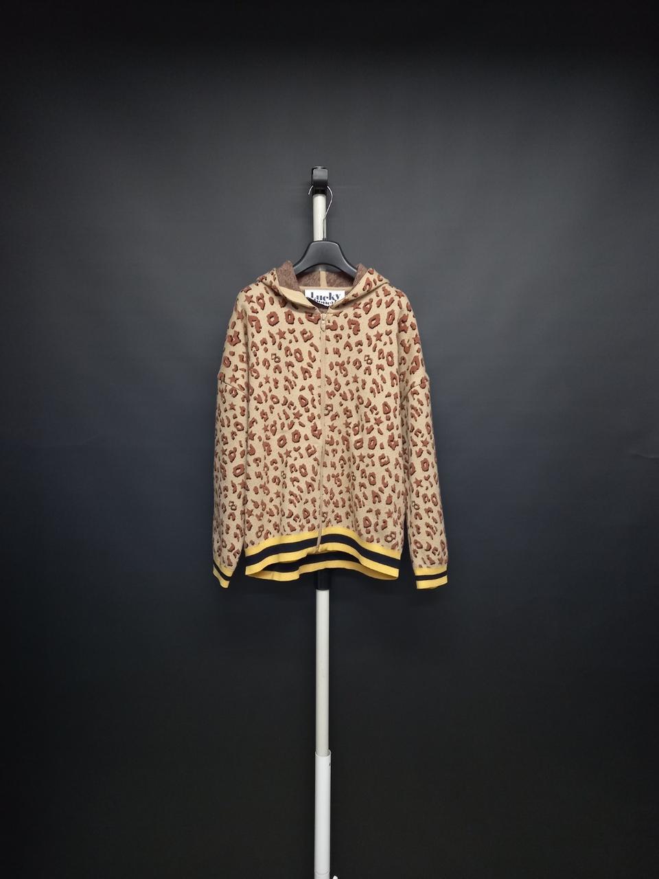 럭키슈에뜨 춘추동 후드 니트집업가디건 F 33-77