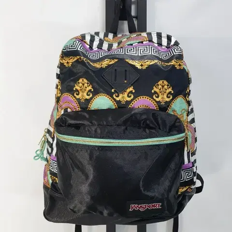 잔스포츠 백팩 블랙 패턴