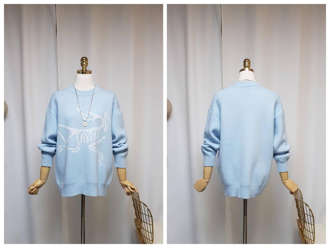 아크 도톰 울니트티 새상품(77까지/원단짱짱)