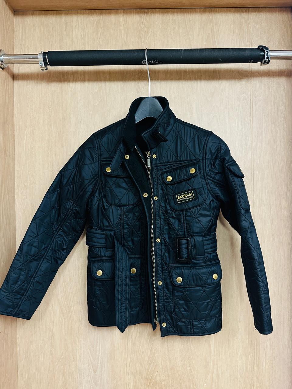 바버 인터내셔널 퀼팅 자켓 키즈 M