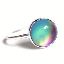 새 라운드 모양 기분 전환 색상 변환 색깔 기본 링 반지 마음 확인