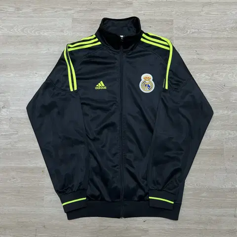 아디다스 레알마드리드 사이드라인 져지 트랙탑 자켓 [블랙] XL/105