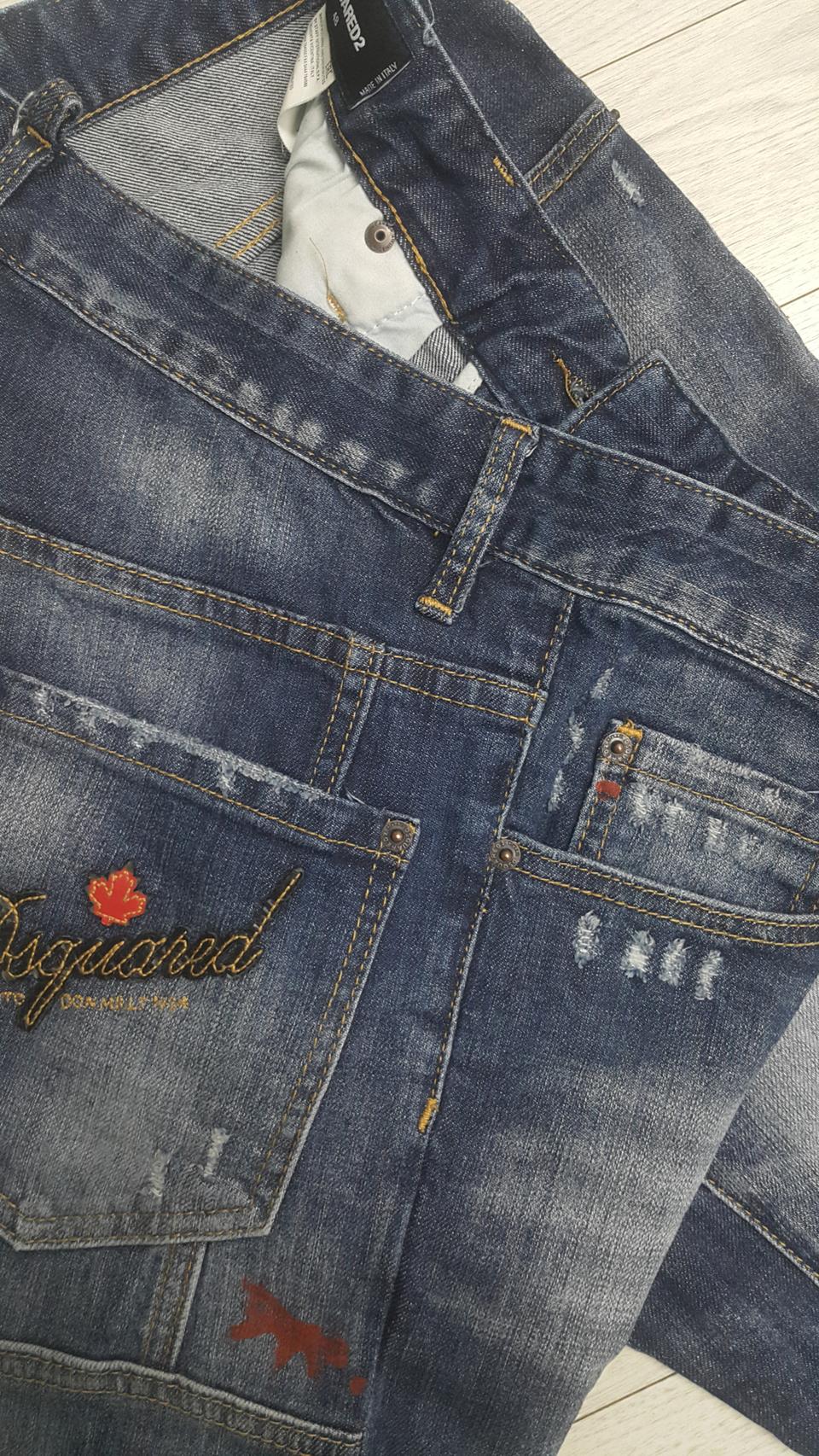 디스퀘어드2(사방스판) 이태리진 34인치(No.812)드라이완료!