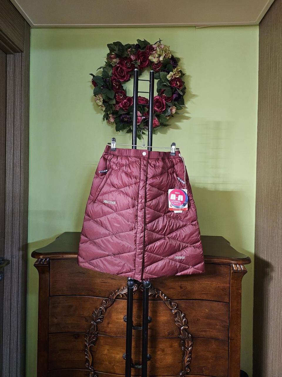 마모트 구스다운 패딩치마