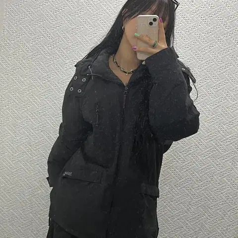 퀵실버 올드스쿨 덕다운 오리털 패딩 XL C06827