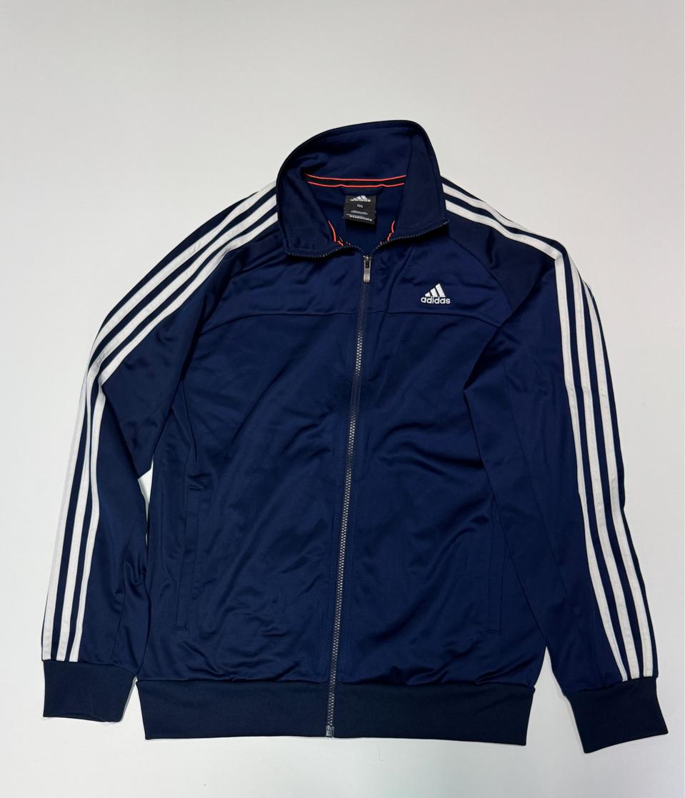 아디다스 에센셜 네이비 트레이닝 트랙탑 져지 L