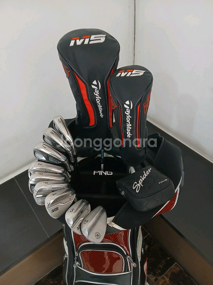 테일러메이드 남성용 골프채 풀세트 입니다