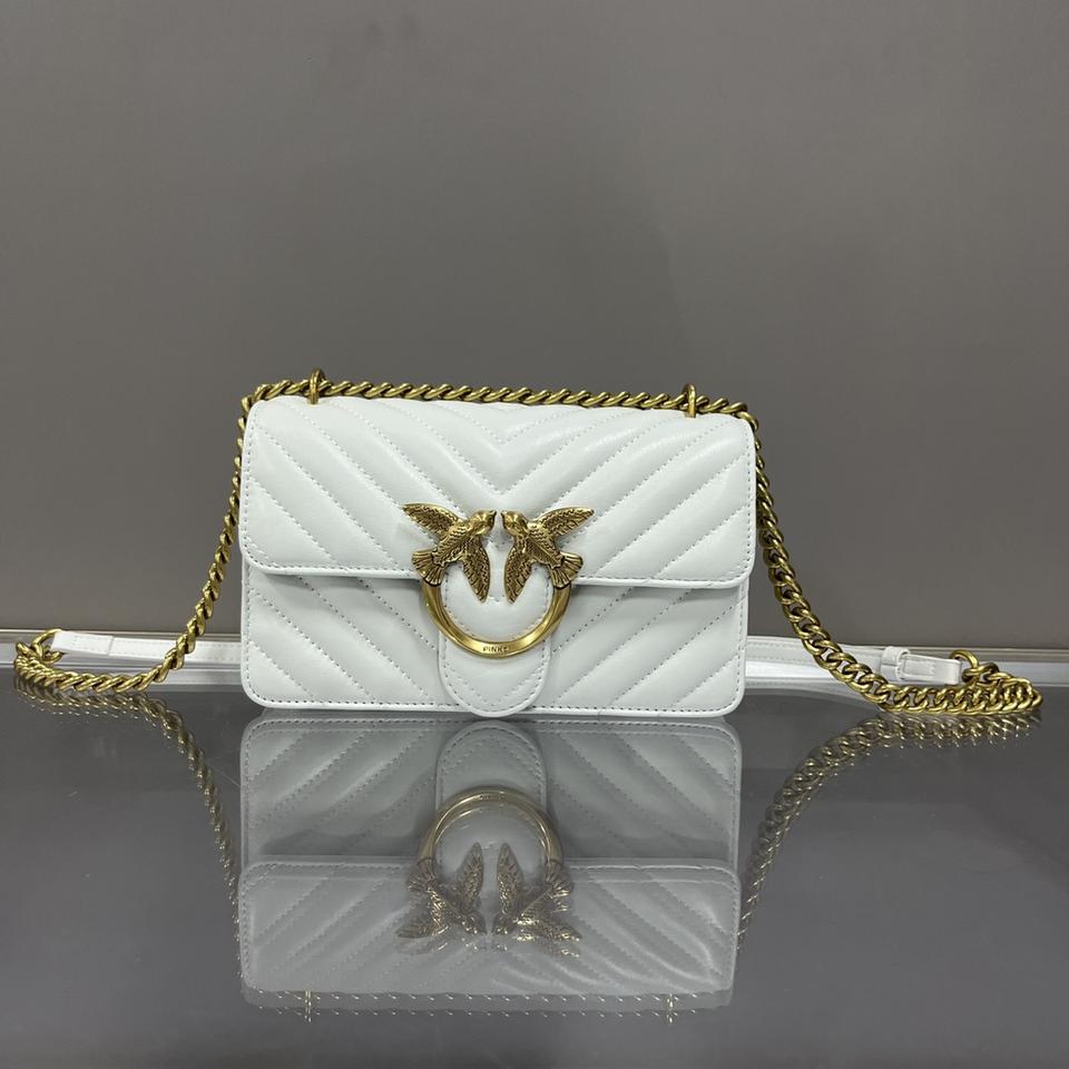 핑코 PINKO 여성신상 크로스백 화이트