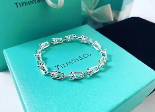 티파니앤코 하드웨어 링크 팔찌 브레이슬릿