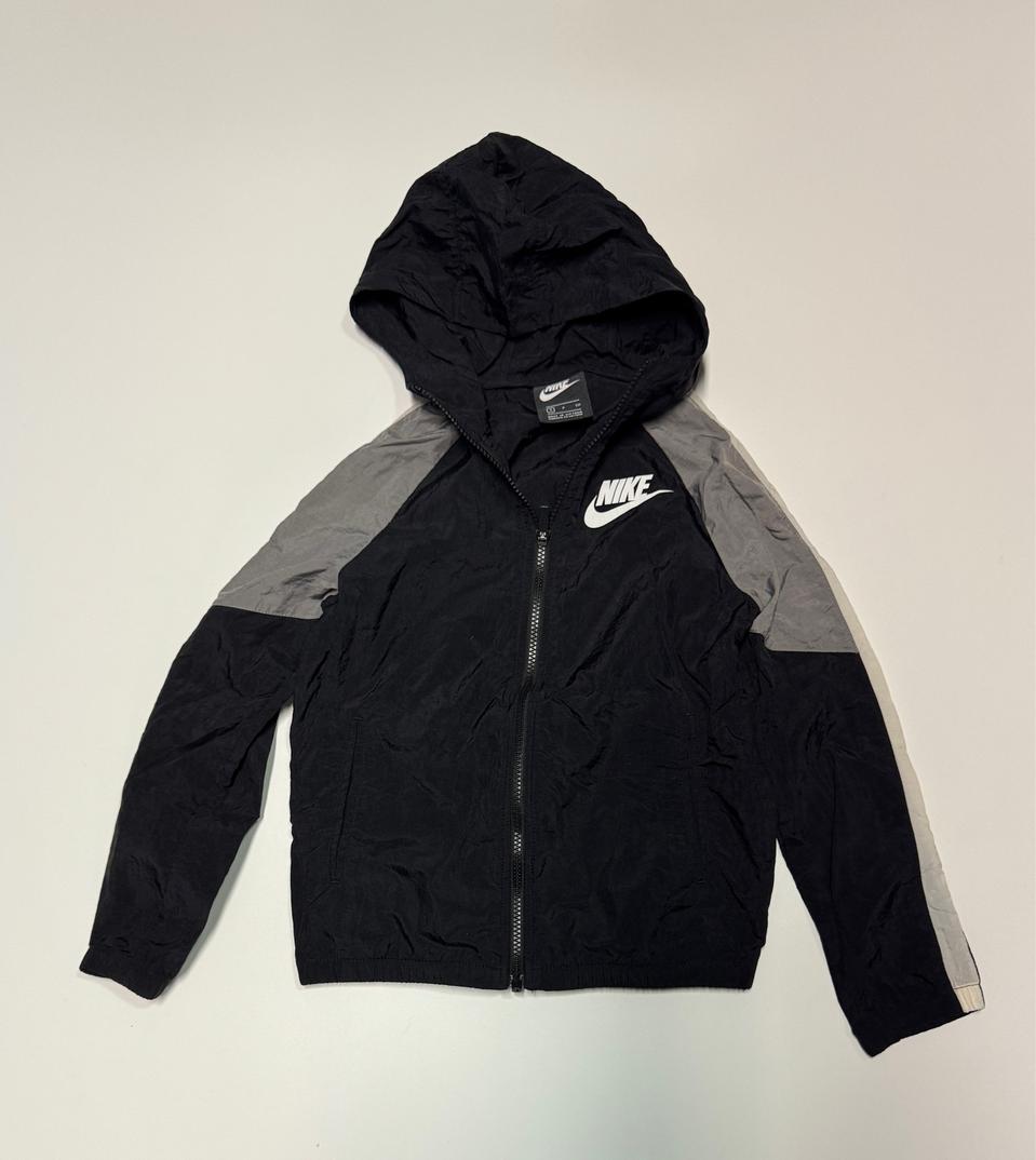 나이키 키즈 나일론 배색 후드 바람막이 130