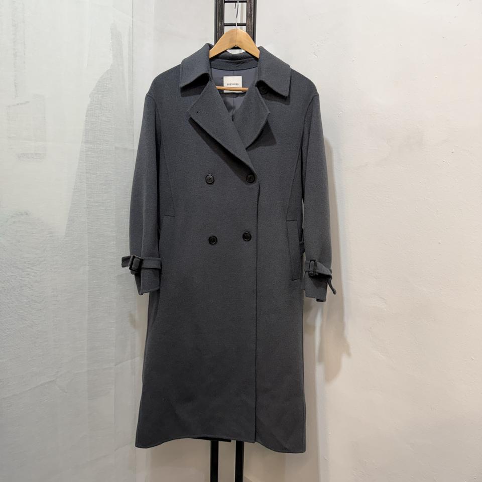 (55/무배)쉬즈미스 핸드메이드롱코트 울코트 캐시미어 3880