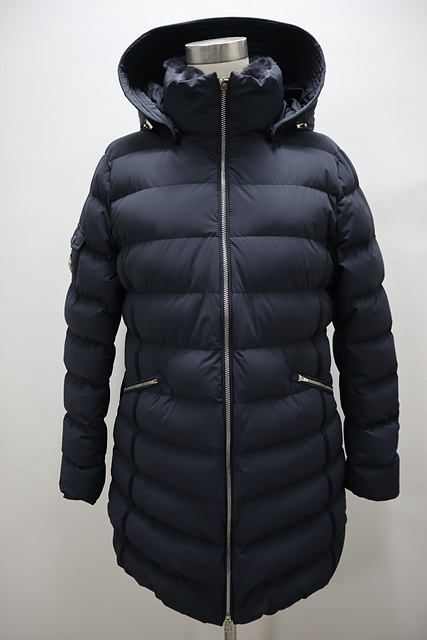 여성 루이까스텔 골프 후드 구스다운 점퍼