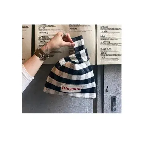 리민 미니 첵스 백 - 블랙