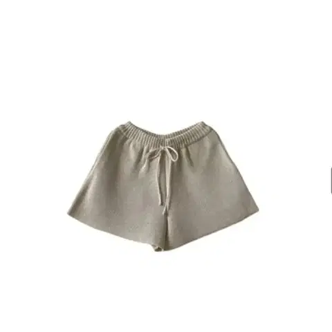 브론 드벤티 니트 반바지 - 베이지