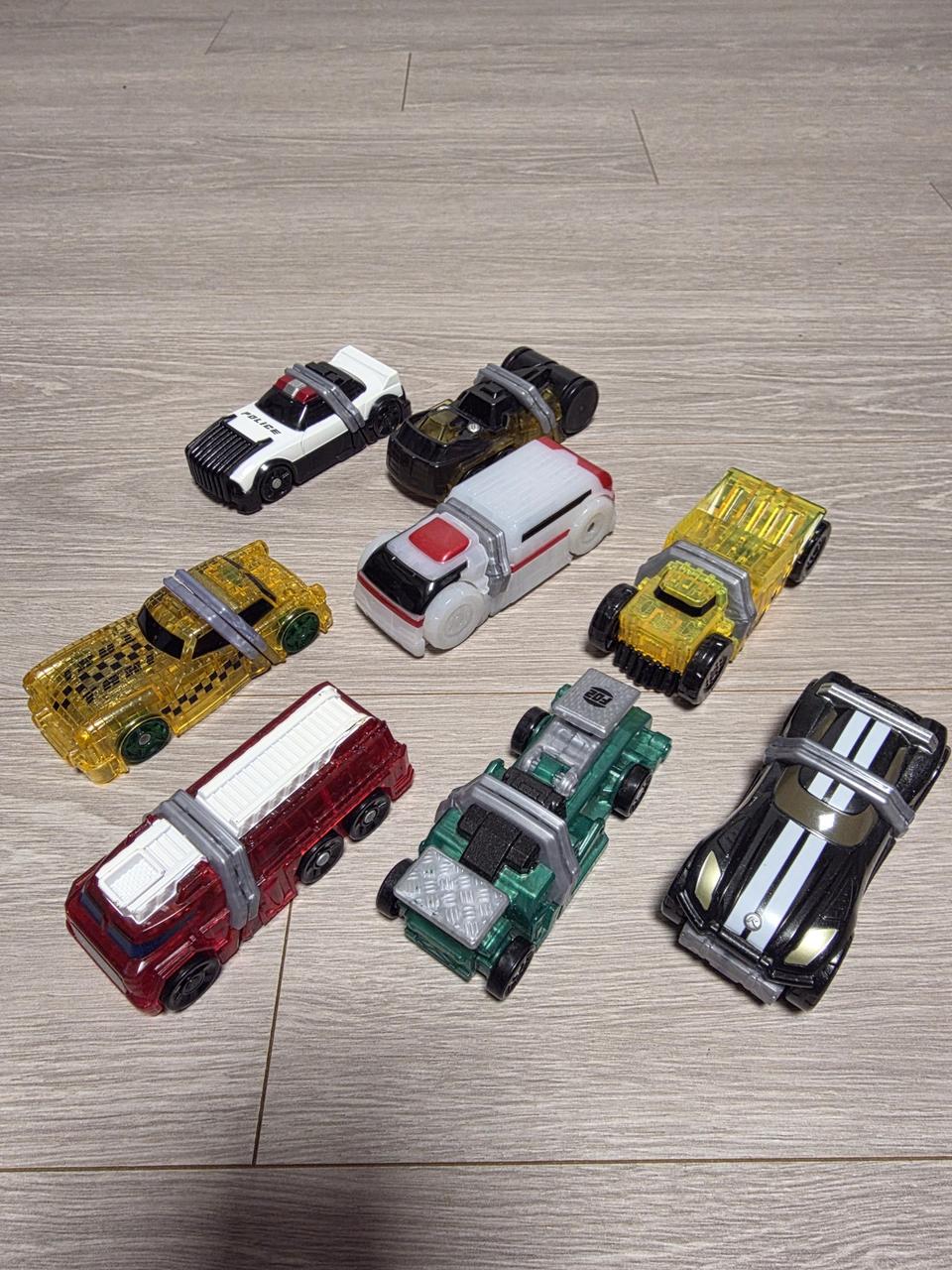 반다이 가면라이더 드라이버 시프트카 8대