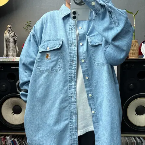 칼하트 데님 셔츠