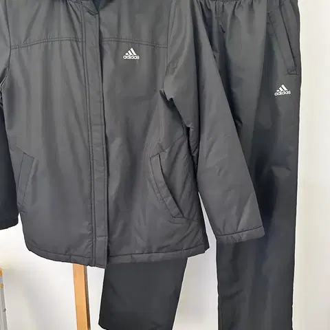 아디다스 패딩 점퍼 셋업