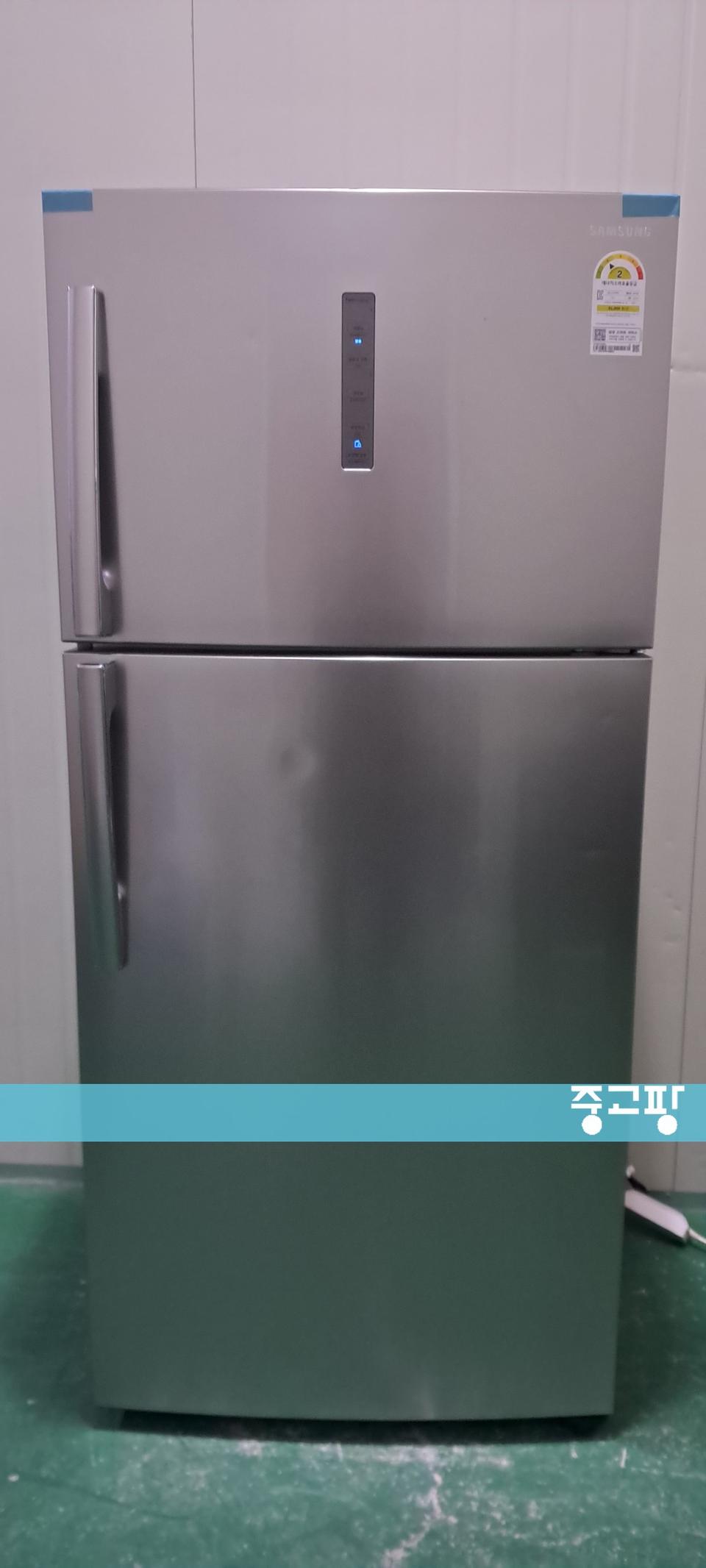 1604 삼성 615L 2도어냉장고(메탈)