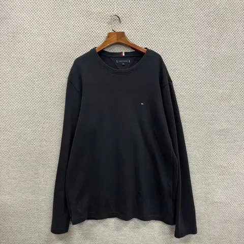 타미힐피거 캐주얼 자수로고 스웻셔츠 맨투맨 XXL M06586