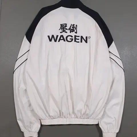 L) 압도 003 WAGEN 윈드브레이커 화이트 바람막이 자켓 희귀