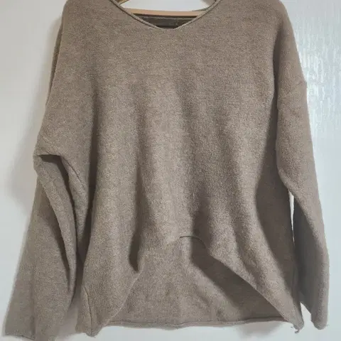 브이넥 숏 니트 1+1